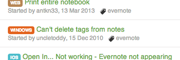 Evernoteforum