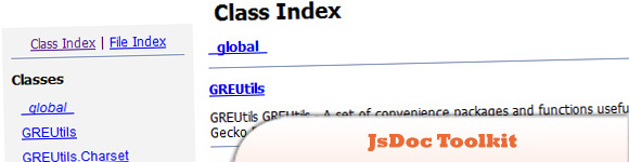 JsDoc Toolkit