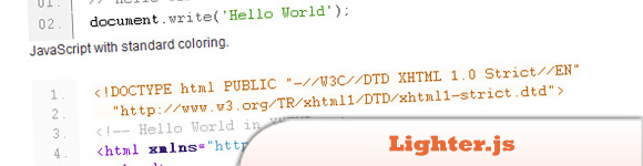 Lighter.js