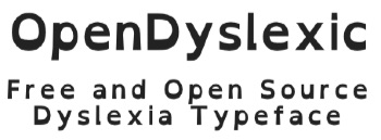 Бесплатный шрифт OpenSource Dyslexia