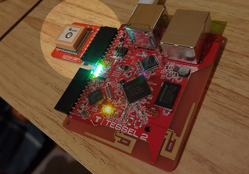 Tessel 2 Порт A