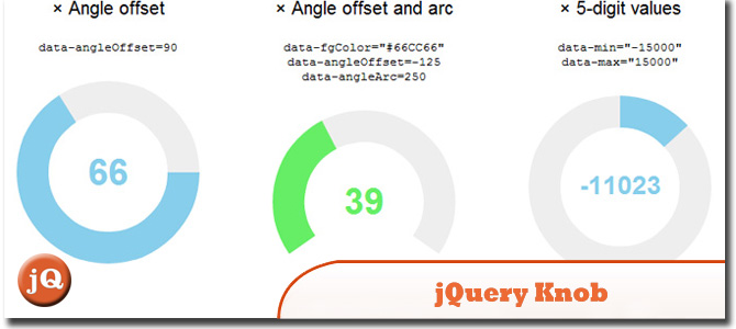 JQuery Knob