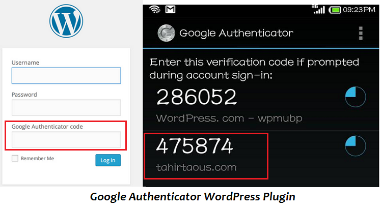 Google Authenticator для WordPress