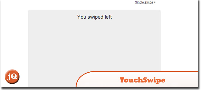 TouchSwipe