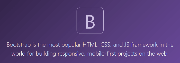 Bootstrap 4 логотип