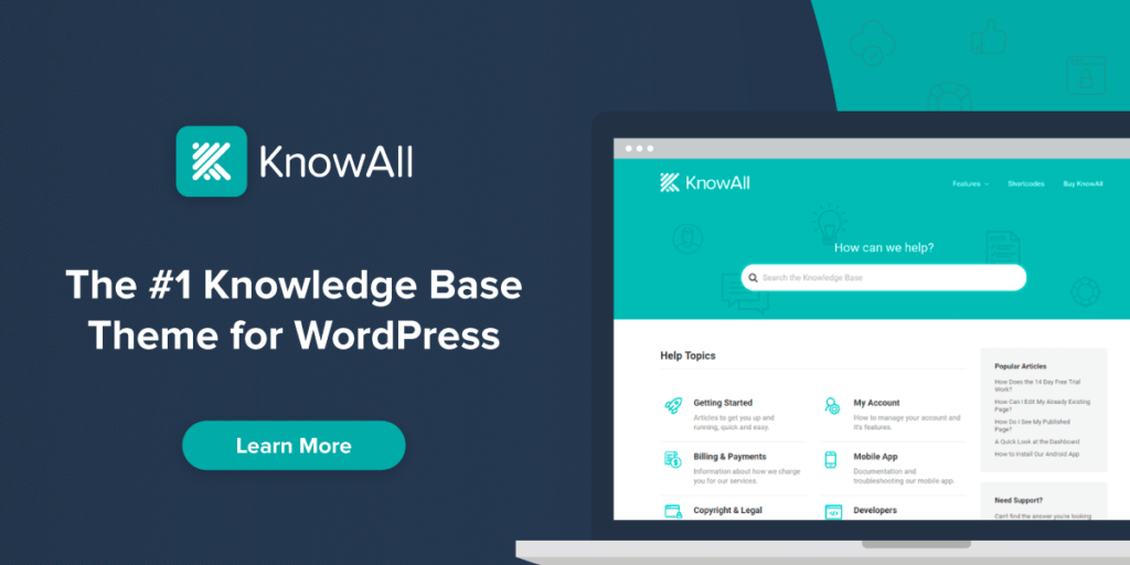 Тема базы знаний KnowAll