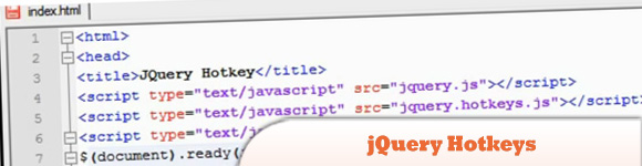 JQuery Горячие клавиши