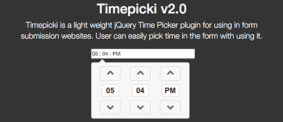 Пример TimePicki