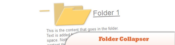 Folder Collapser