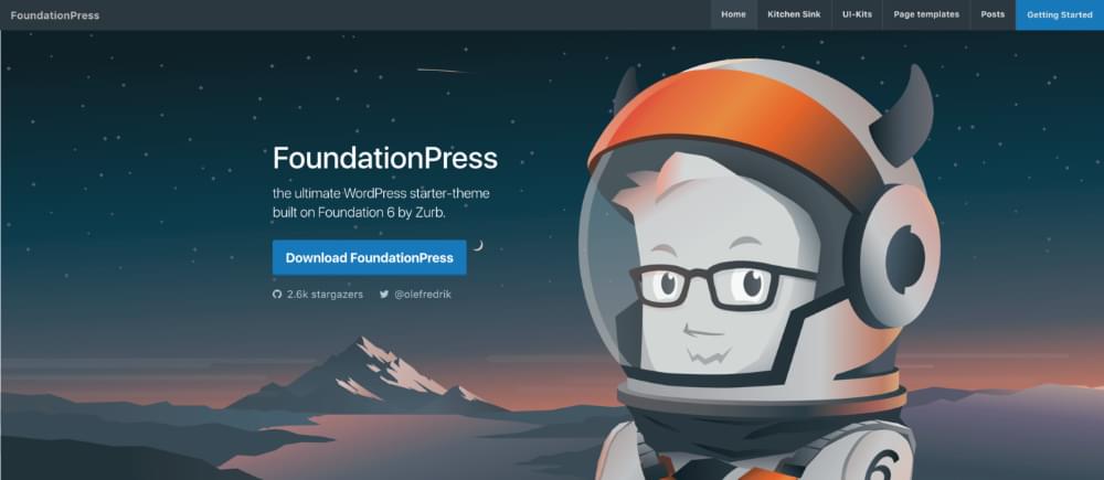 Сайт FoundationPress