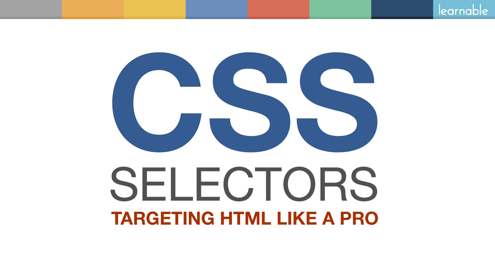 Селекторы CSS: нацеливание на HTML как профессионал