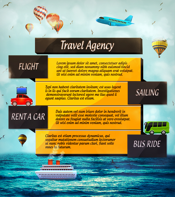 Реклама туристического агентства