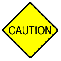 Caution Sign