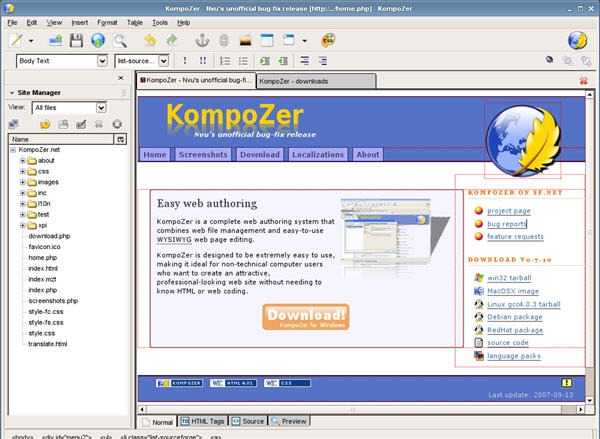 Kompozer