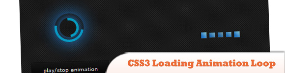 Цикл загрузки анимации CSS3