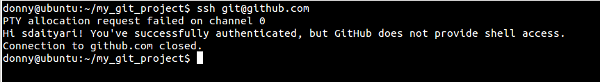Подключение к GitHub через SSH