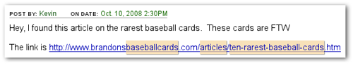 Linking example by Google.