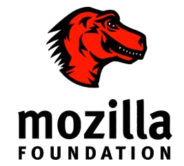 Фонд Mozilla - красный логотип T-Rex