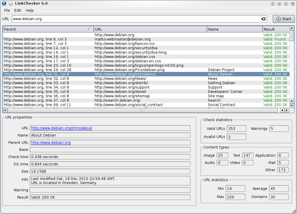 LinkChecker