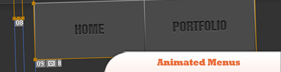 Анимированные меню с использованием jQuery