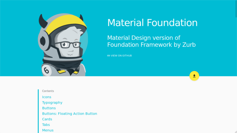 Материал Основа Материал Дизайн CSS Framework