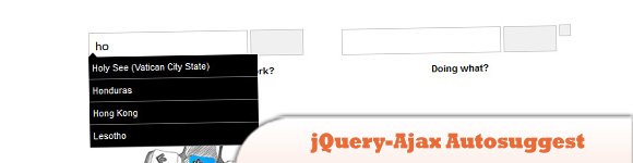 jQuery-Ajax Autosuggest