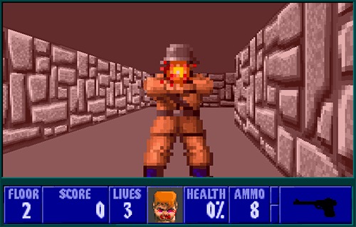 Wolfenstein 3D версия браузера