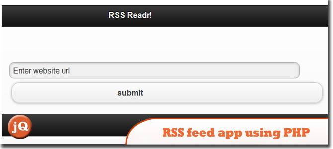 Приложение для чтения RSS-каналов с использованием PHP и jQuery