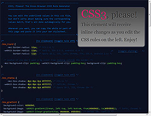 CSS3 Пожалуйста, скриншот
