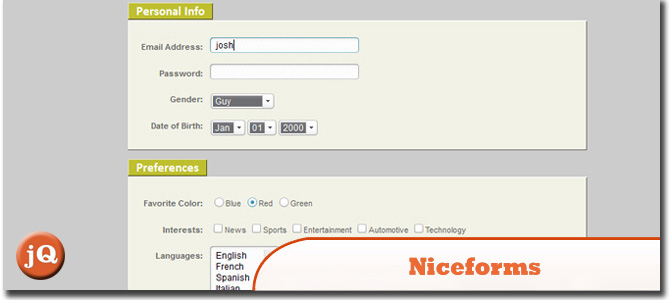 Niceforms