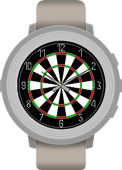 Pebble Dartboard Watchface