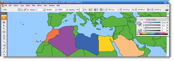 vector-map-illustrator