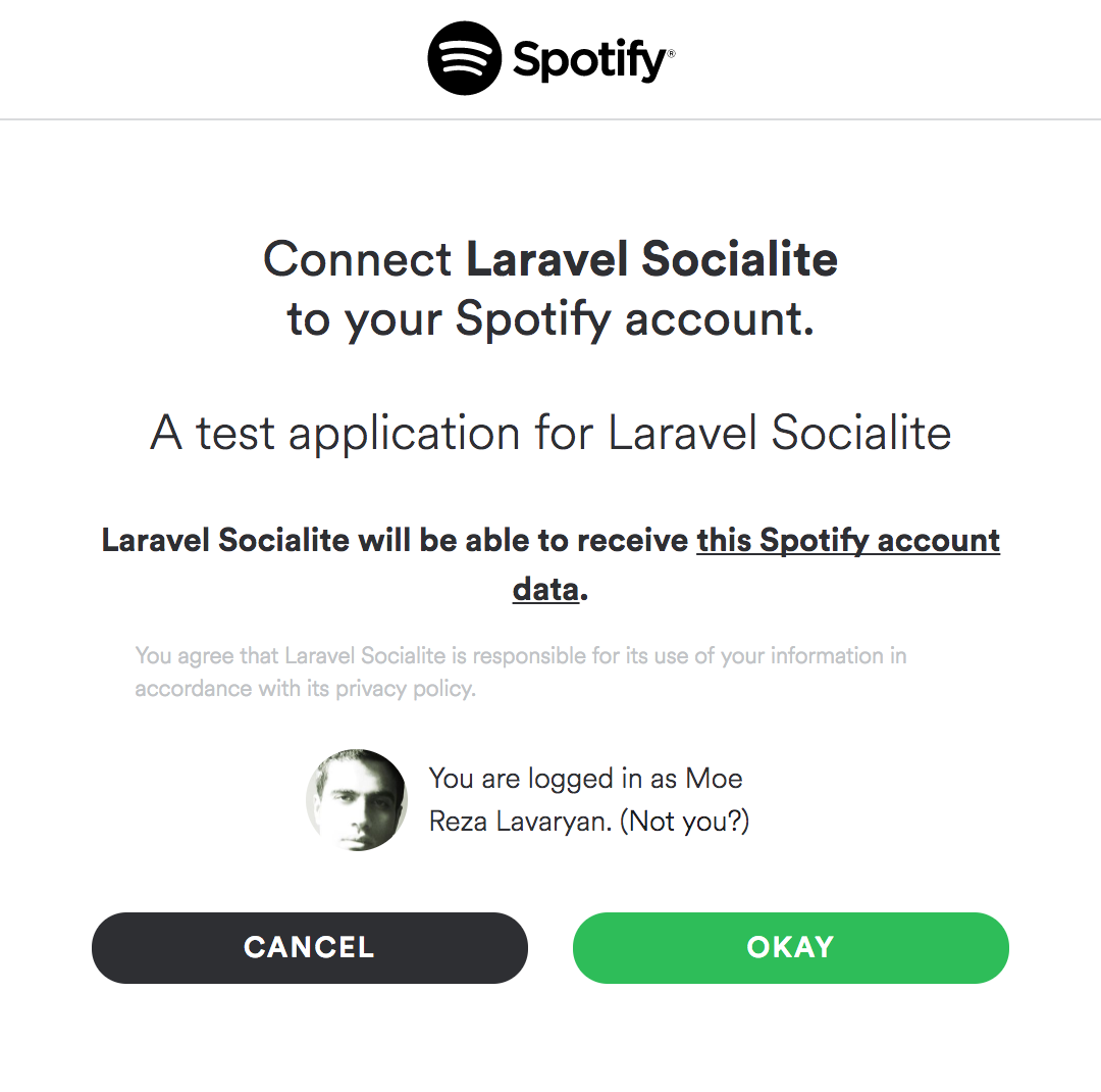 Spotify конечная точка авторизации