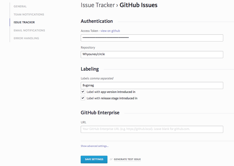 Github Issue